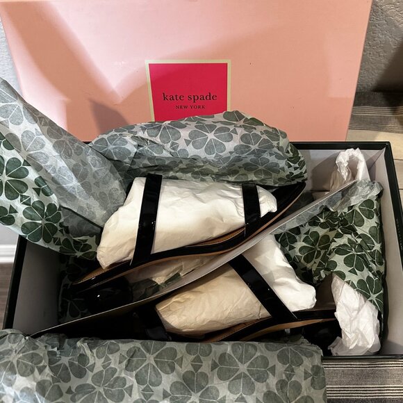 Kate Spade Palm Springs Sandals in Size 7, black - Picture 5 of 7